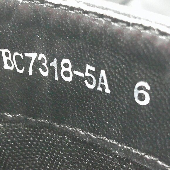 Dolls Kill Combat Moto Lace up Black Boots with Silver Buckle Strap Size 6 - Picture 11 of 13